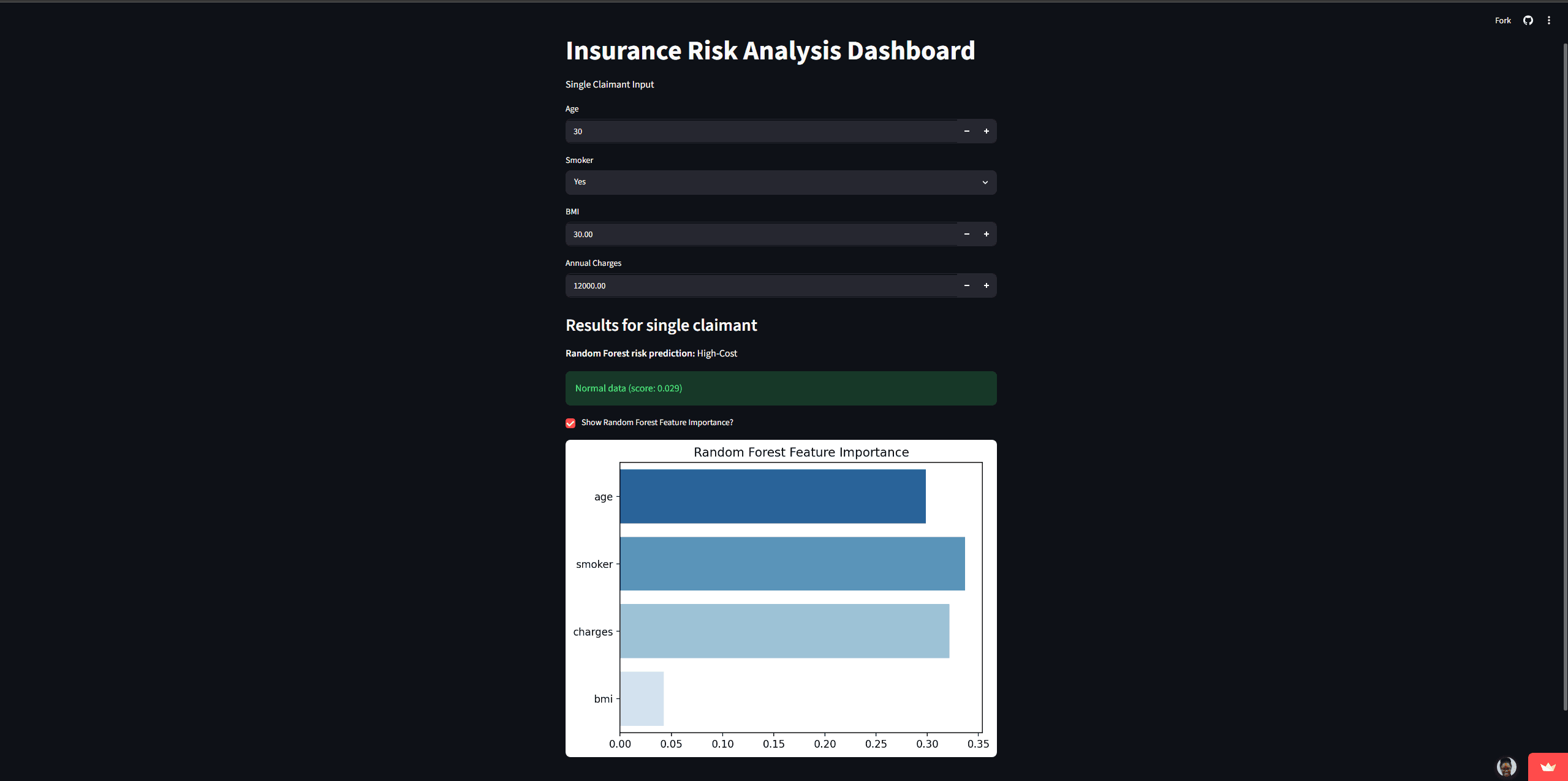 The Actuary project screenshot